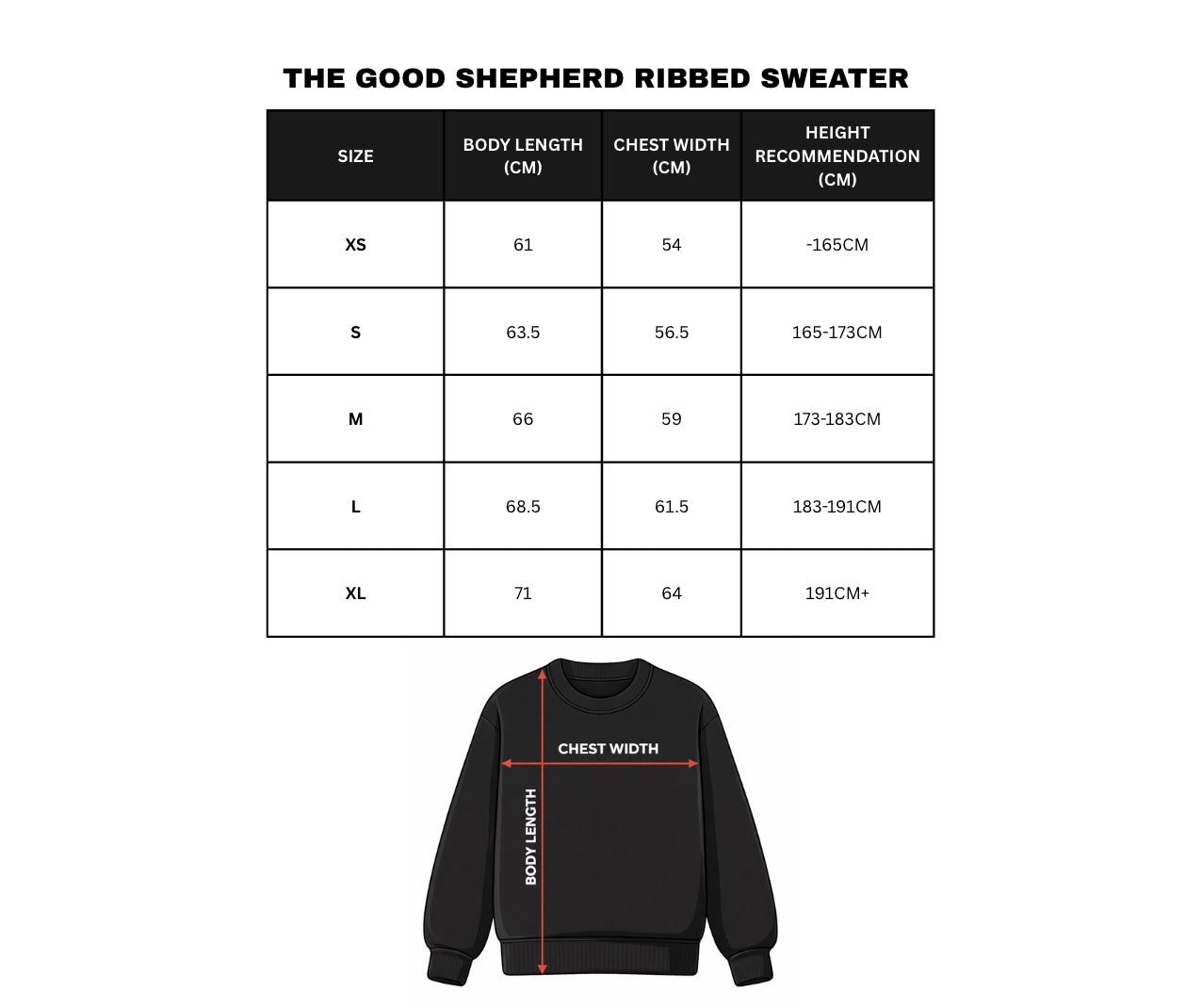 The Good Shepherd Knit Sweater