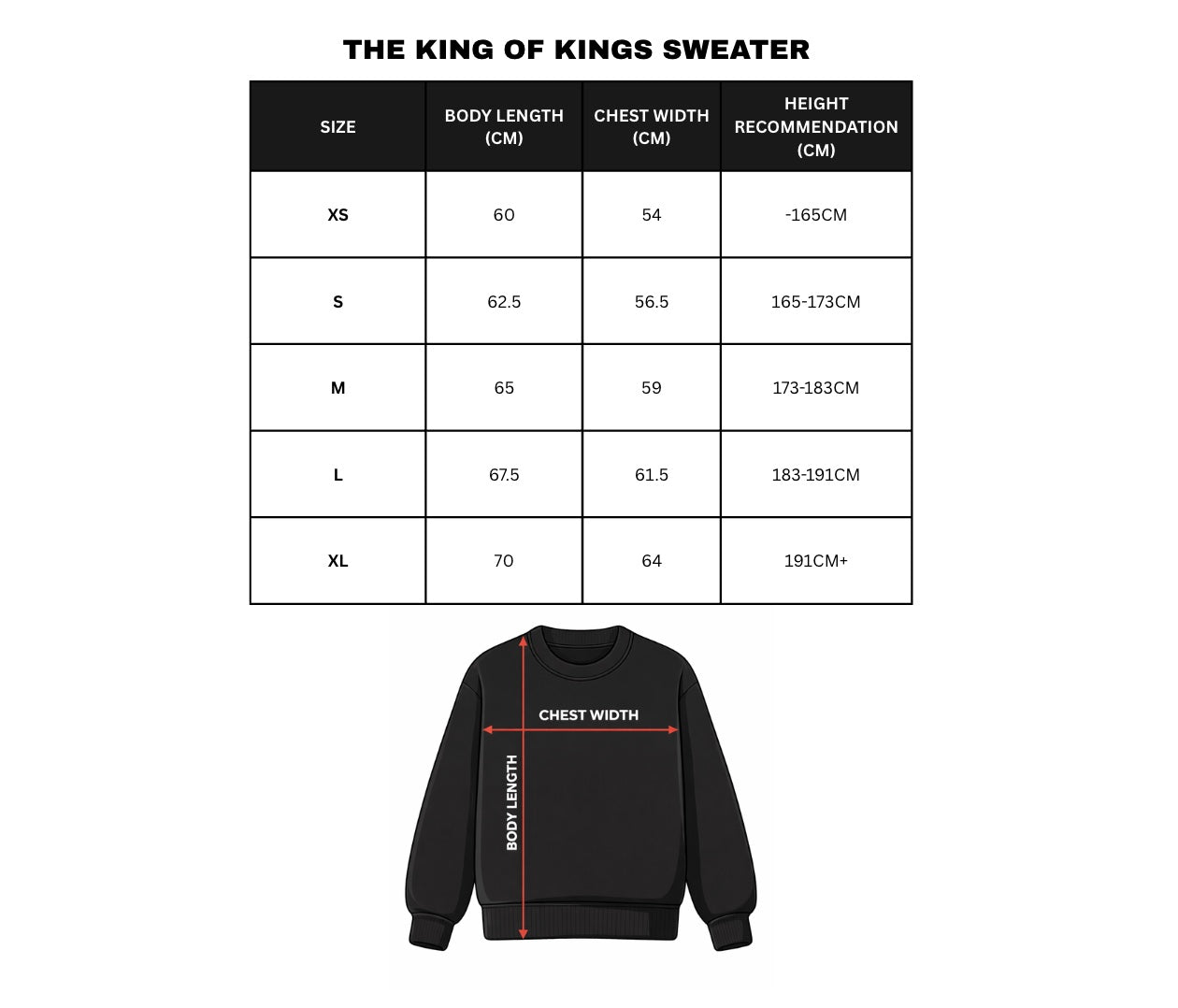 The King of Kings Knit Sweater